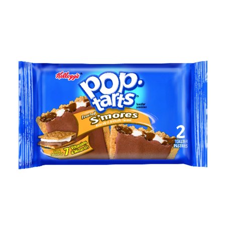 KELLOGGS Pop-Tarts Frosted S'mores Toaster Pastries 3.67 oz Pouch 3800005817